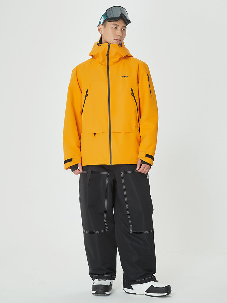 Mountain Breaker Herren-Skianzug, thermisch isoliert, Anorak, Schneejacke und -hose (Set)