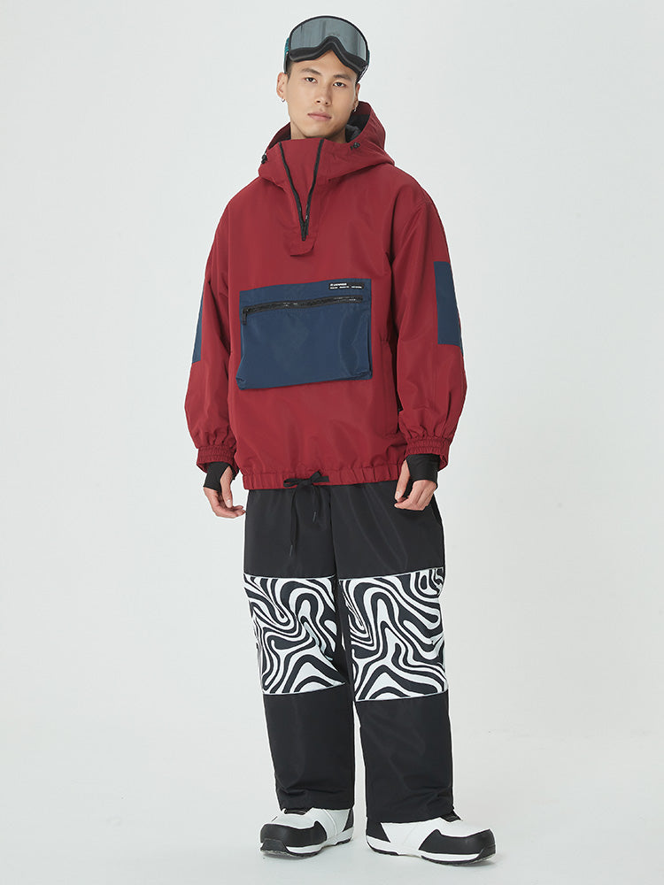 Herren Winter Baggy Snowboardanzug Prime Bomber Schneejacke & -hose