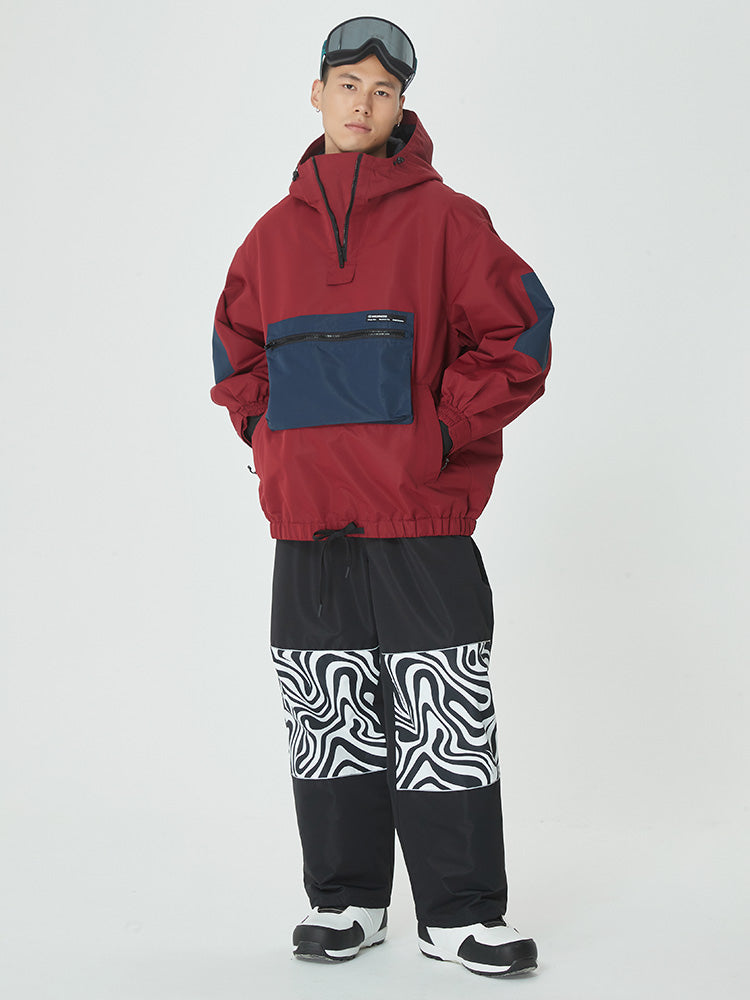 Herren Winter Baggy Snowboardanzug Prime Bomber Schneejacke & -hose