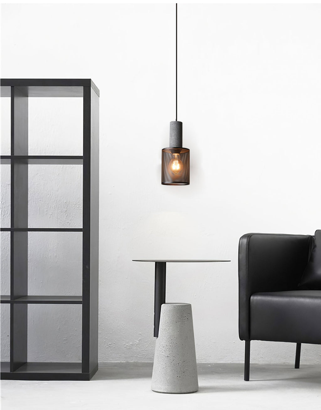 Luvano Pendelleuchte Beton Industrial Hängelampe