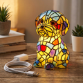 Luvano Tischleuchte Figur modern Stimmungslicht