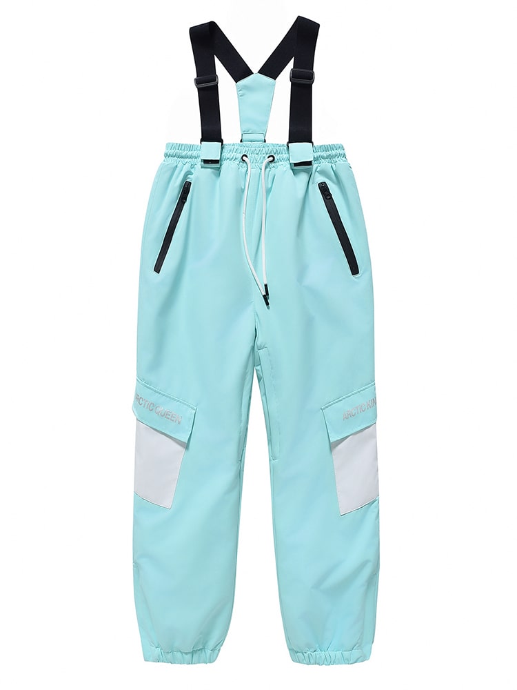 Unisex-Schneehose für Kinder und Bergliebhaber, wasserdicht, Ski-Latzhose