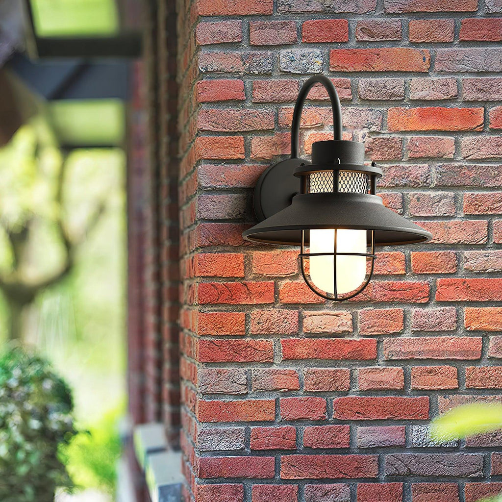 Luvano Felix Wandleuchte außen Industrial IP