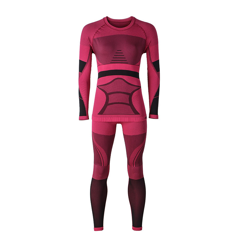Gsou Snow Winter Warmers Fleece-Thermo-Baselayer-Set für Damen