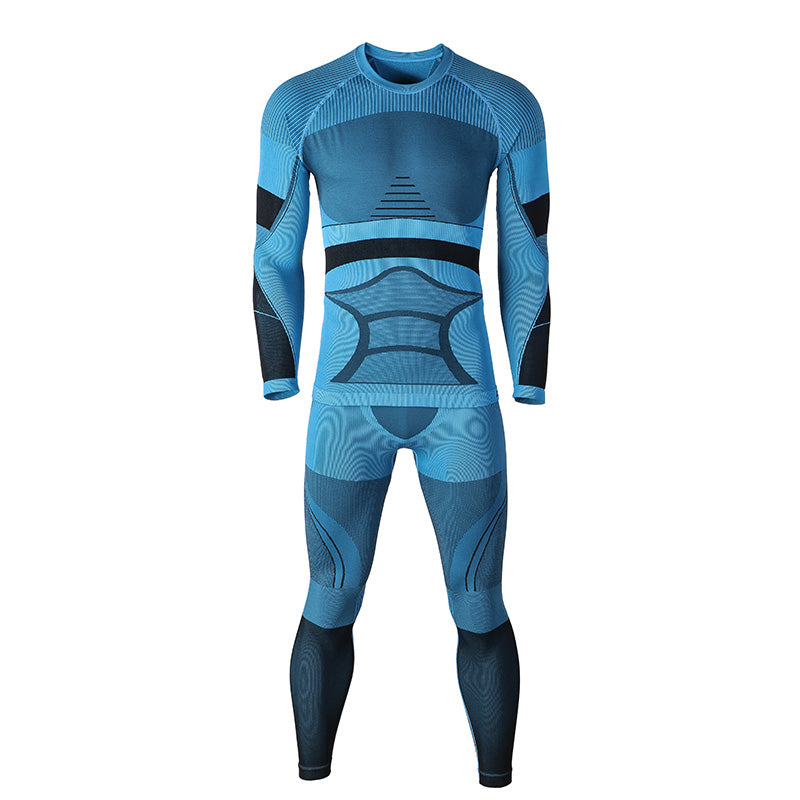 Gsou Snow Winter Warmers Fleece-Thermo-Baselayer-Set für Herren