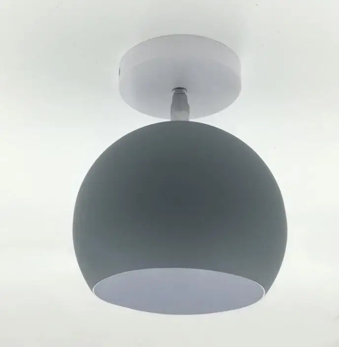 Luvano Deckenleuchte Macaron rund Aluminium