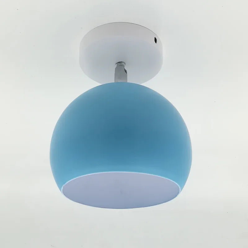 Luvano Deckenleuchte Macaron rund Aluminium