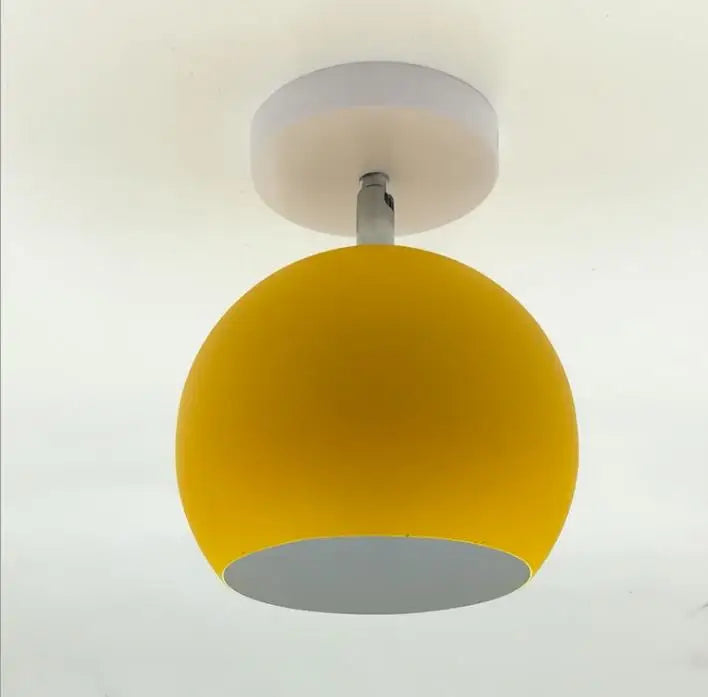 Luvano Deckenleuchte Macaron rund Aluminium
