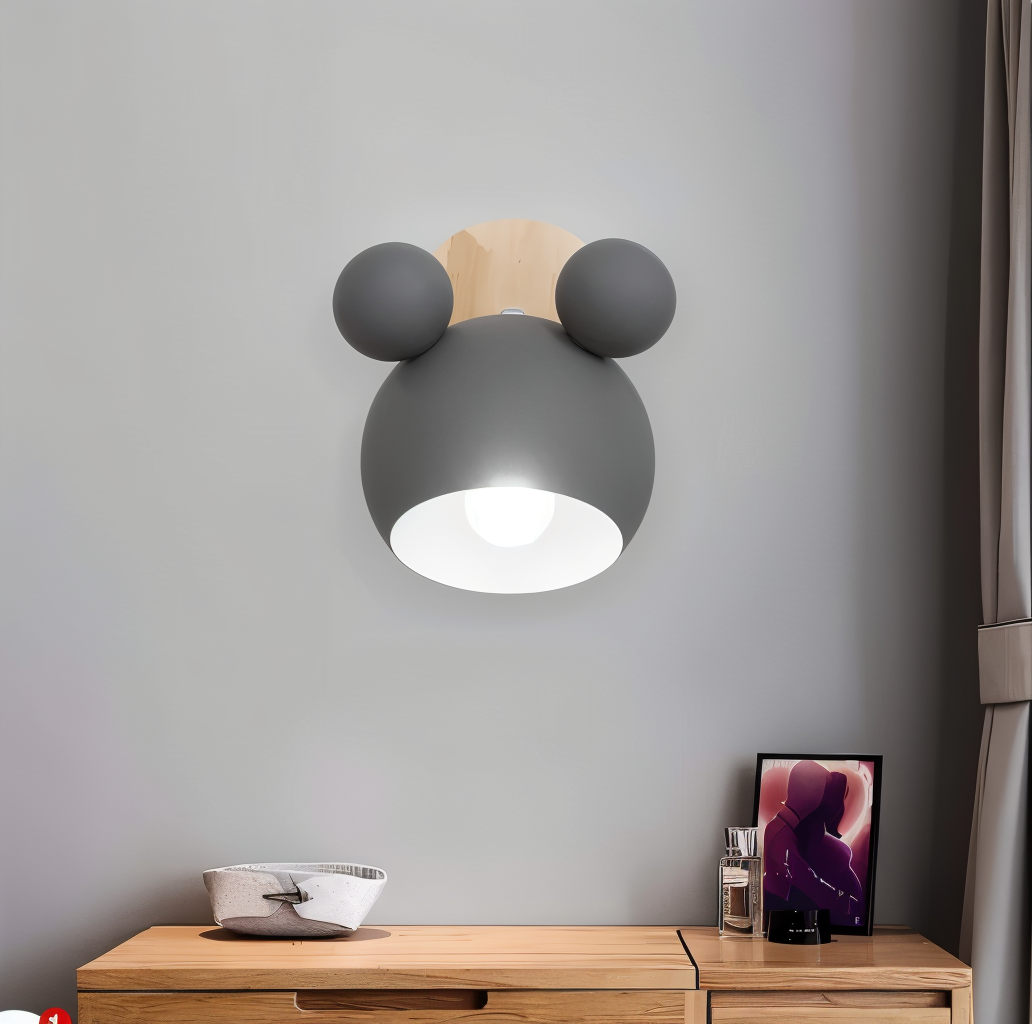 Luvano FlashMouse Wandleuchte Kinderzimmer Deko