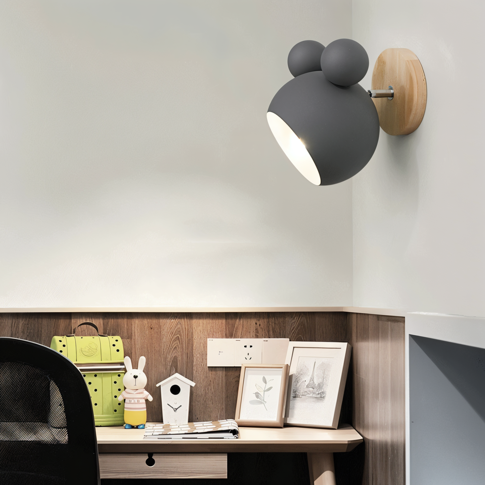 Luvano FlashMouse Wandleuchte Kinderzimmer Deko
