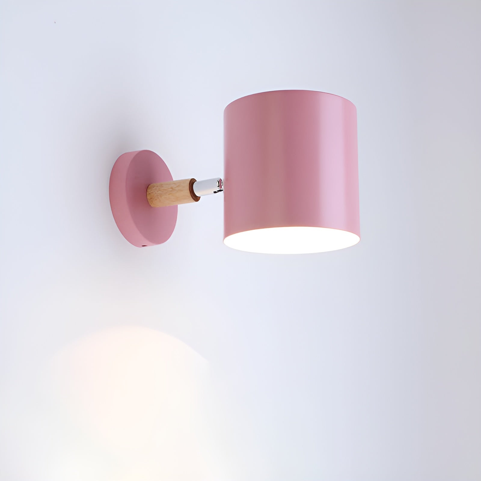Luvano NordicGlow Wandleuchte verstellbar Pastell