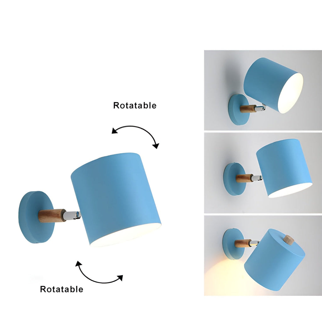 Luvano NordicGlow Wandleuchte verstellbar Pastell