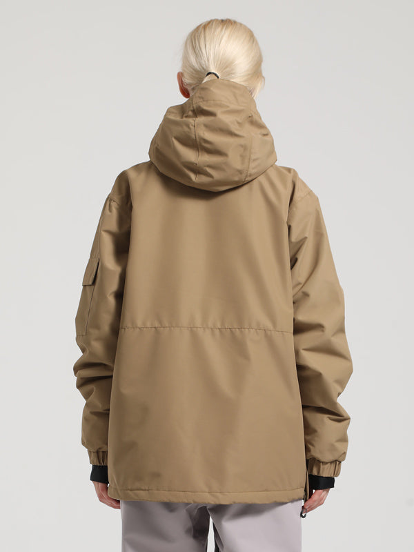 Gsou Snow Winter Action Anorak Cargo Schneejacke für Damen