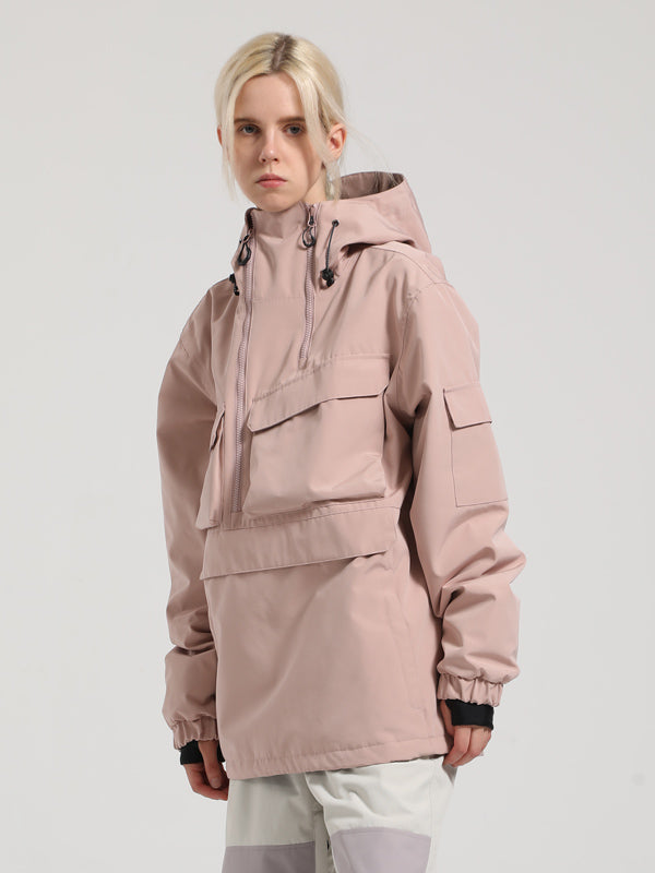 Gsou Snow Winter Action Anorak Cargo Schneejacke für Damen