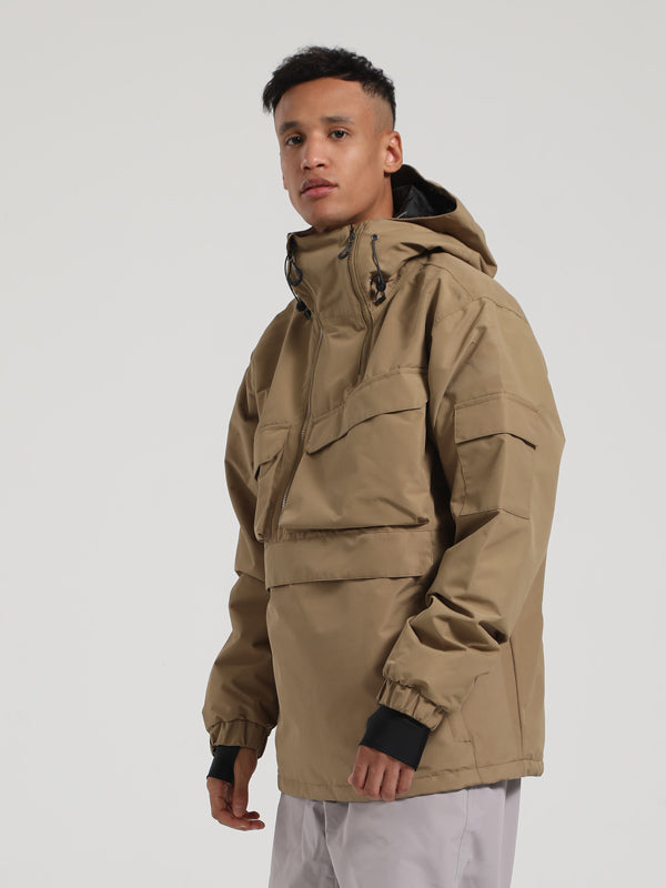 Gsou Snow Winter Action Cargo Anorak Schneejacke für Herren