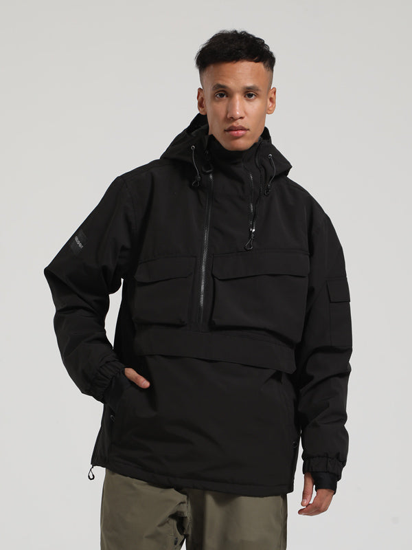 Gsou Snow Winter Action Cargo Anorak Schneejacke für Herren