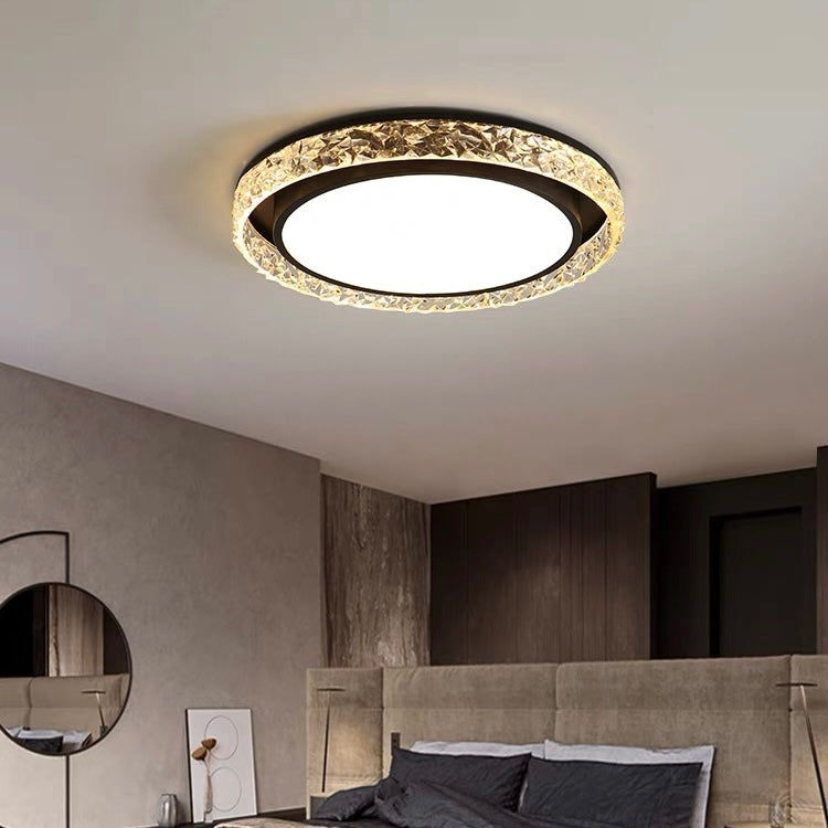 Luvano LED Deckenleuchte Kristall dimmbar