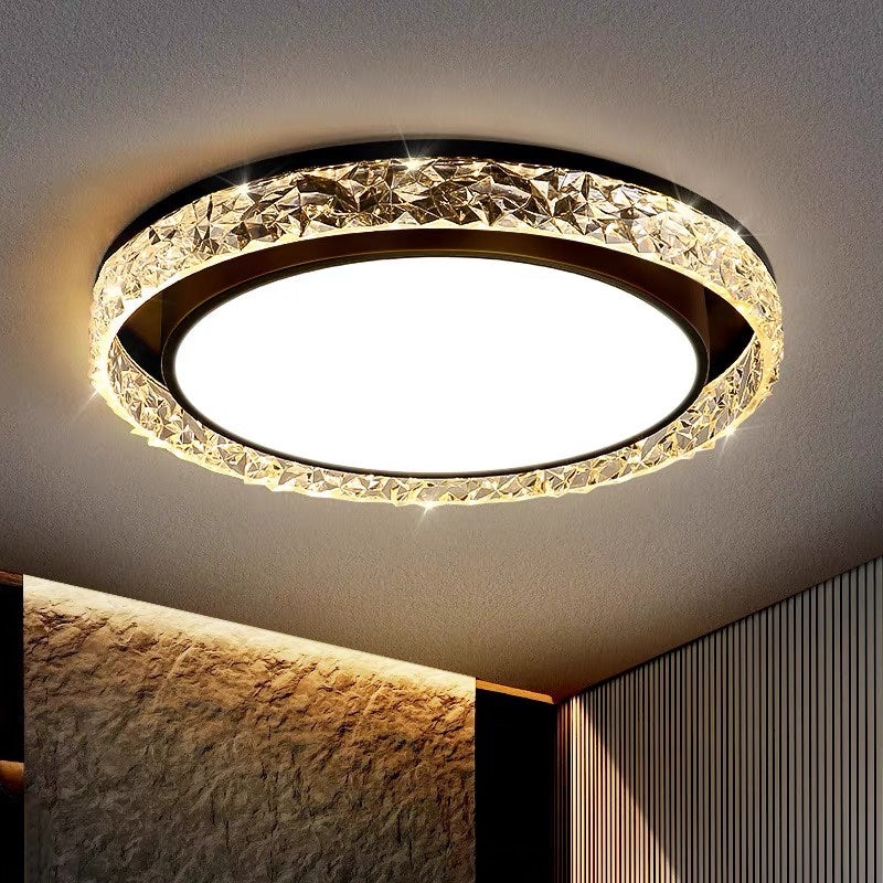 Luvano LED Deckenleuchte Kristall dimmbar
