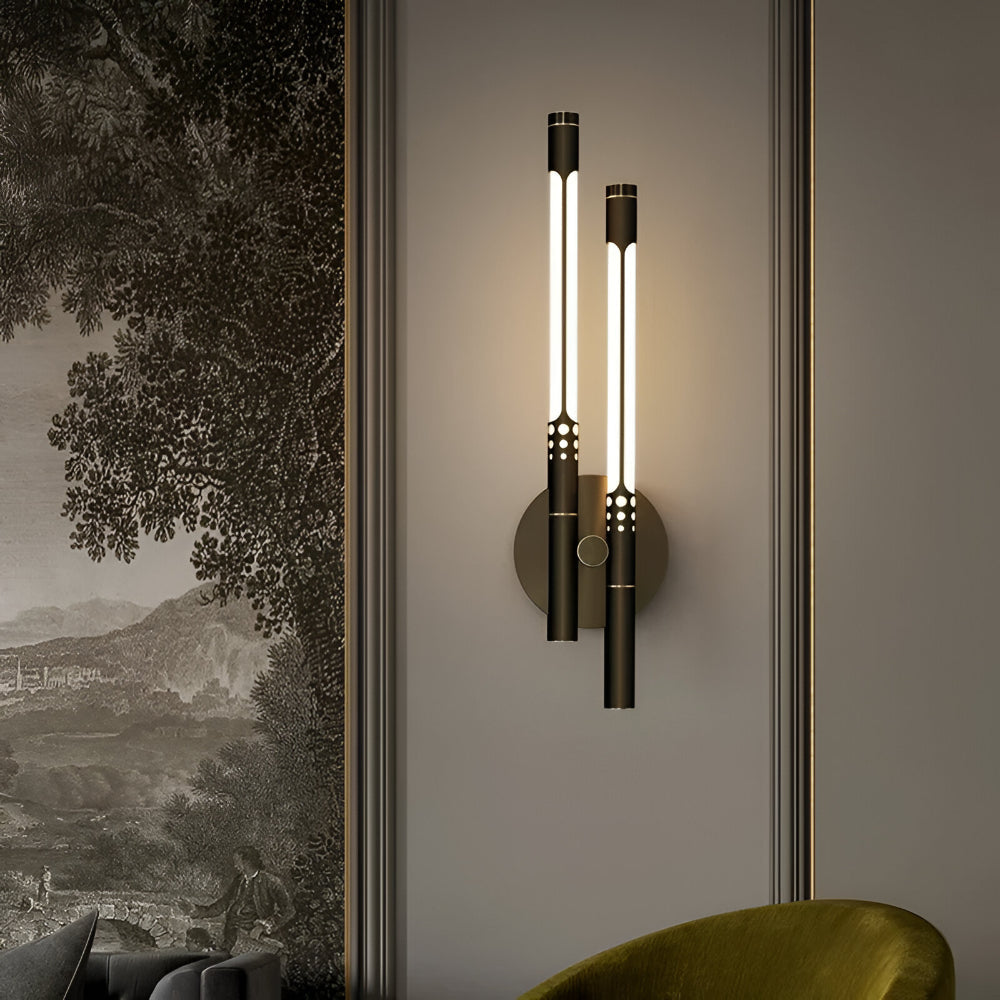Luvano Wandleuchte LED Metall Acryl modern