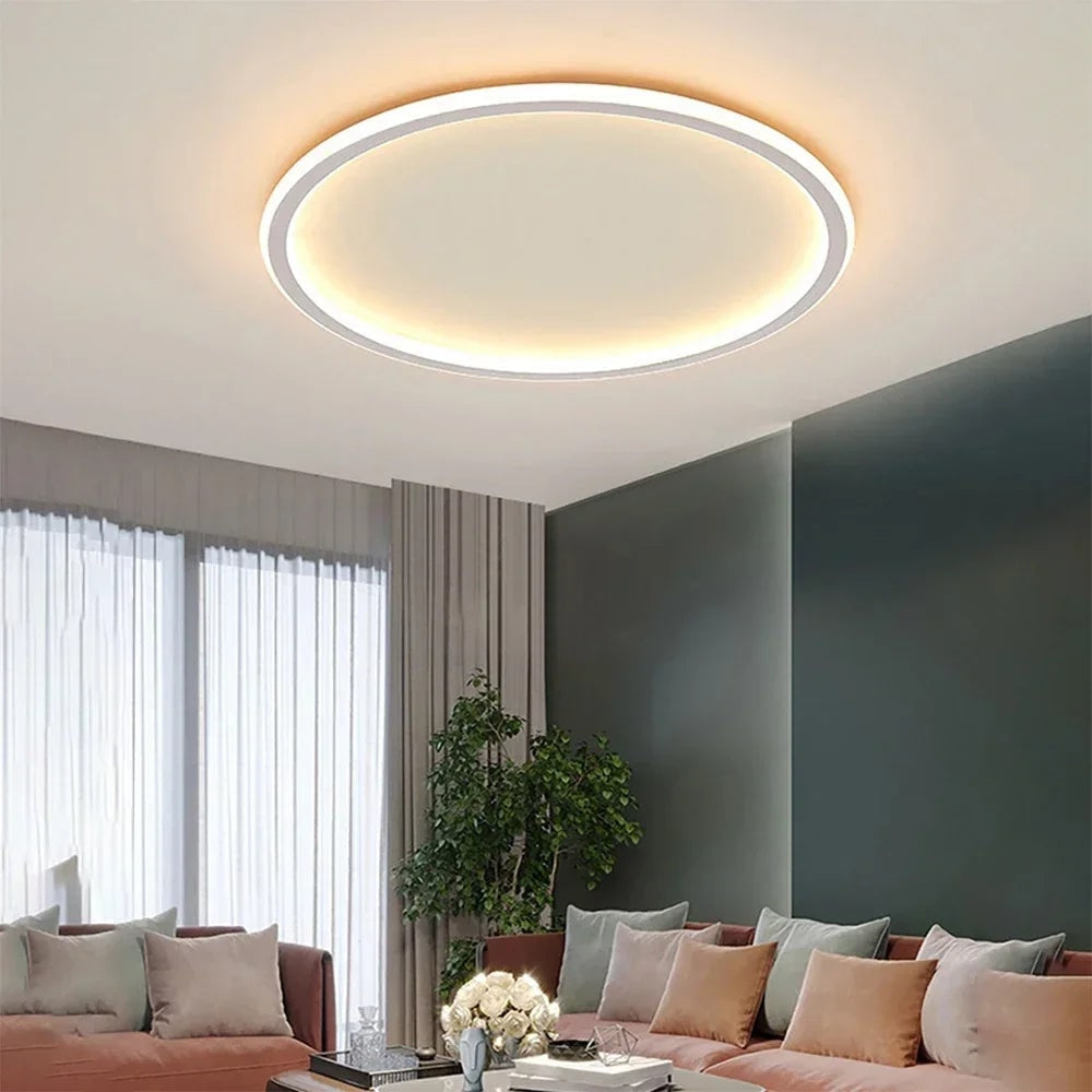 Luvano LED Deckenleuchte rund warmweiß modern