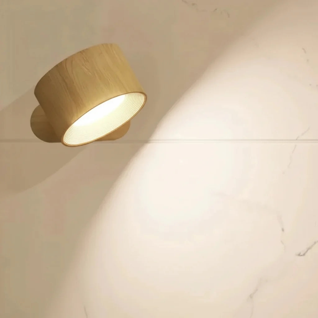 Luvano Wandleuchte kabellos drehbar LED