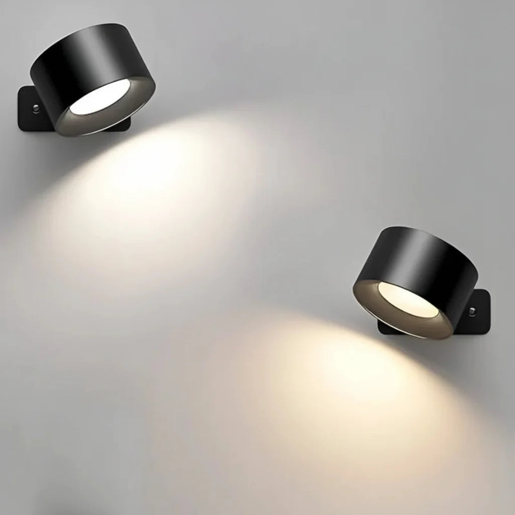 Luvano Wandleuchte kabellos drehbar LED