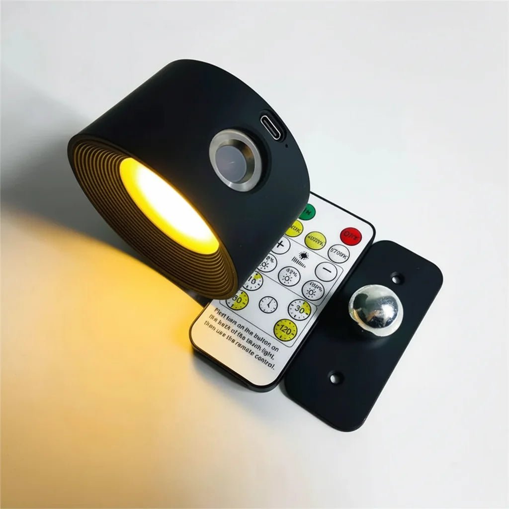 Luvano Wandleuchte kabellos drehbar LED