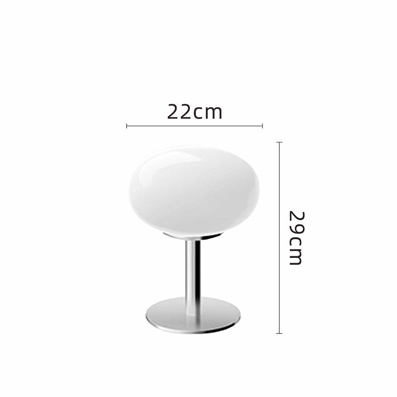 Luvano Tischleuchte Glas Retro Designerleuchte