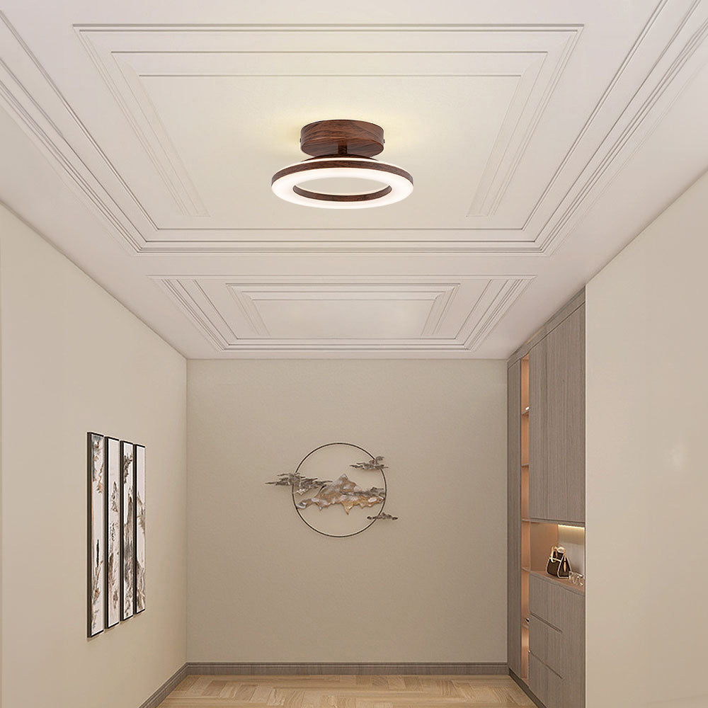 Luvano LED Deckenleuchte Acryl rund Flur Eingang