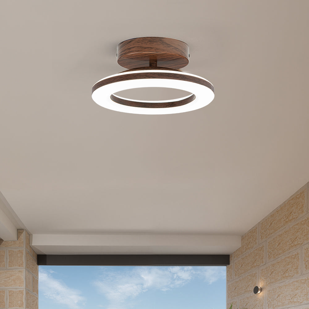 Luvano LED Deckenleuchte Acryl rund Flur Eingang