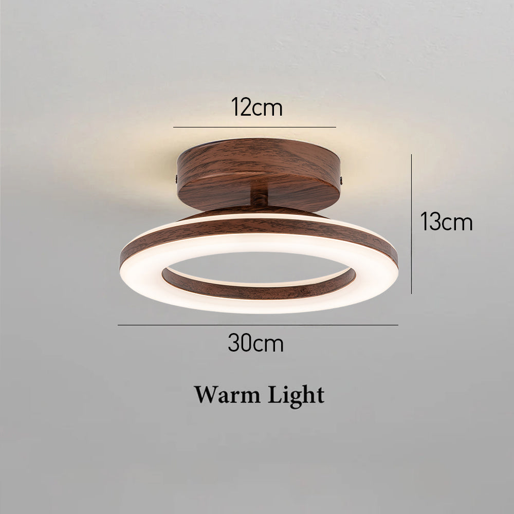 Luvano LED Deckenleuchte Acryl rund Flur Eingang