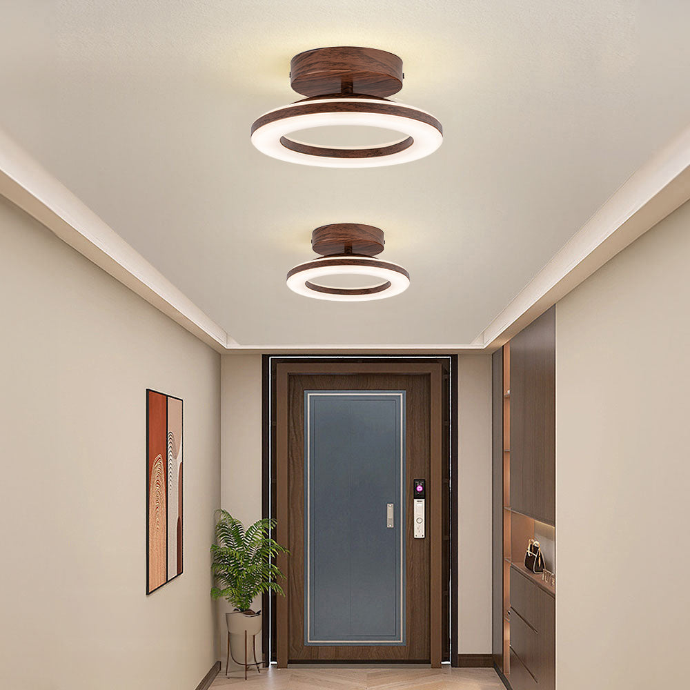 Luvano LED Deckenleuchte Acryl rund Flur Eingang