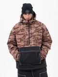 Mountain Vibe Streetstorm Pullover Camo Snowboardjacke für Herren – Ganzjahresjacke