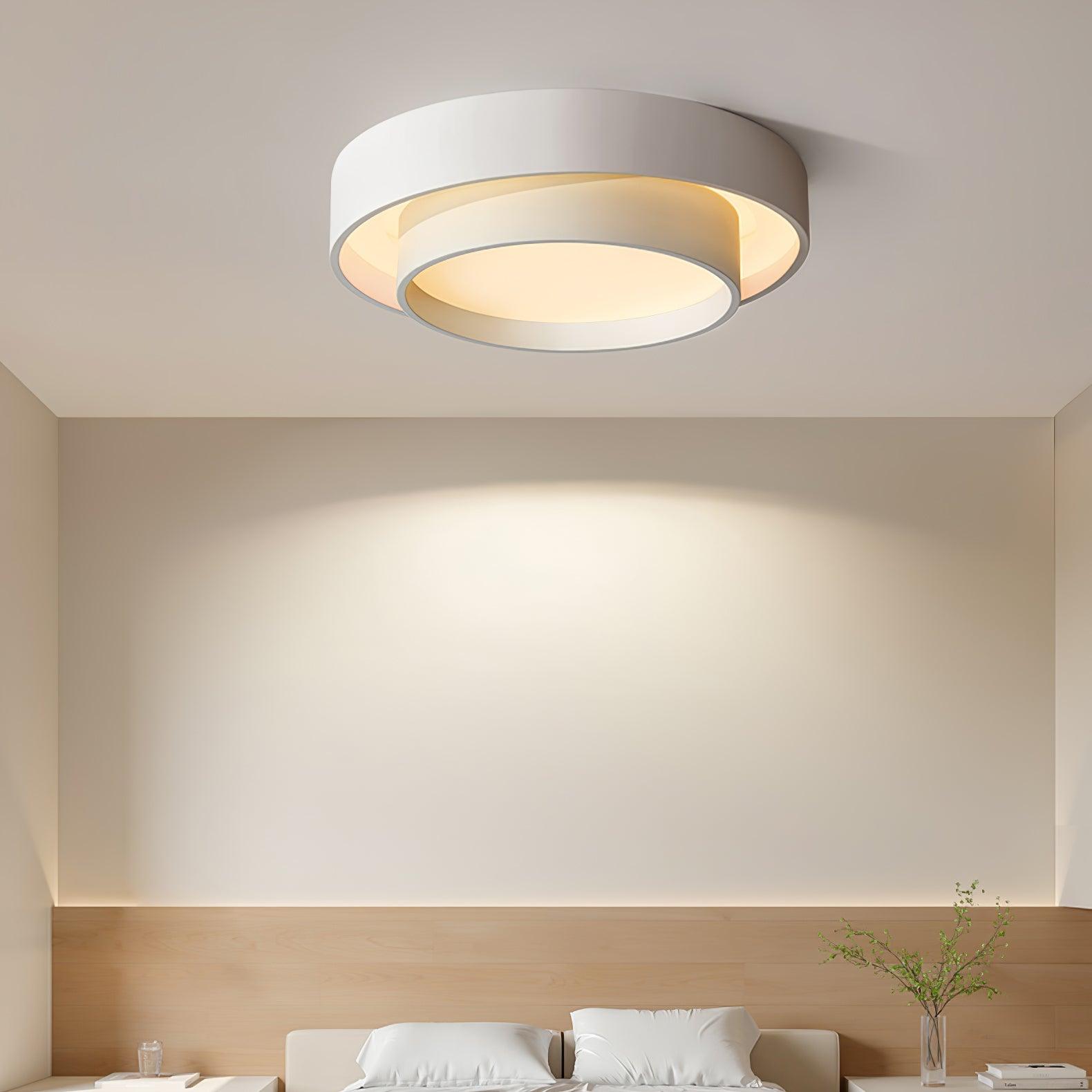 Luvano LED Deckenleuchte elegant flach modern