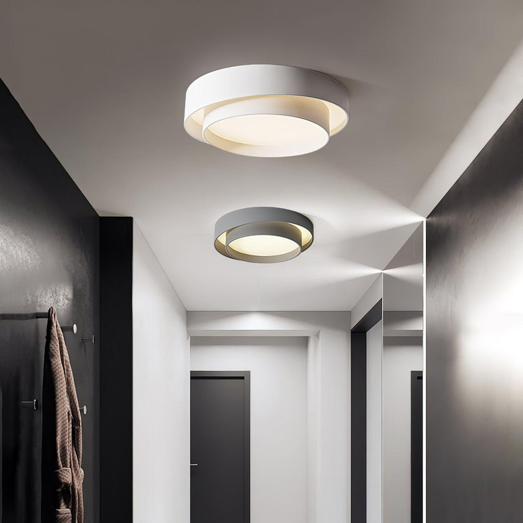 Luvano LED Deckenleuchte elegant flach modern