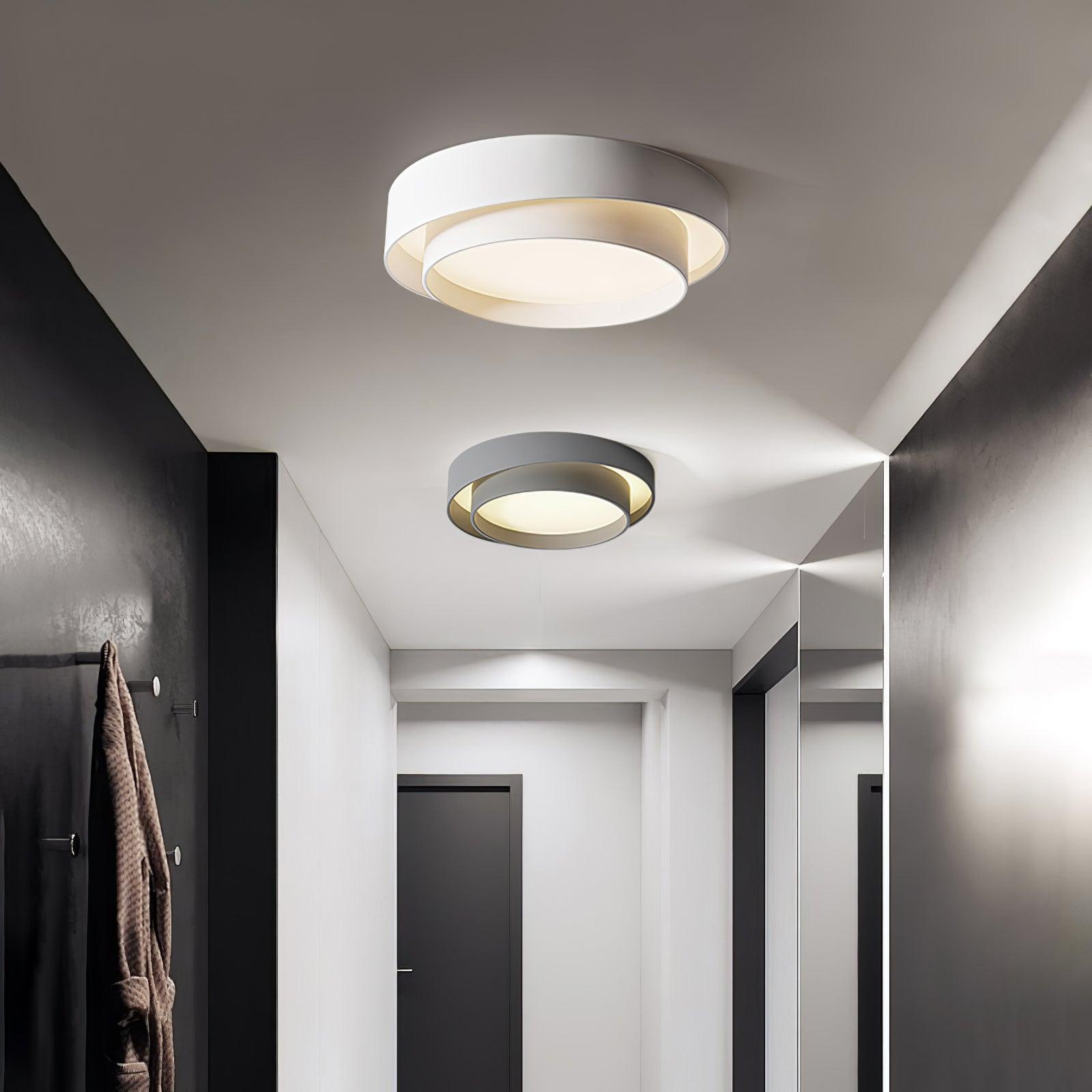 Luvano LED Deckenleuchte elegant flach modern