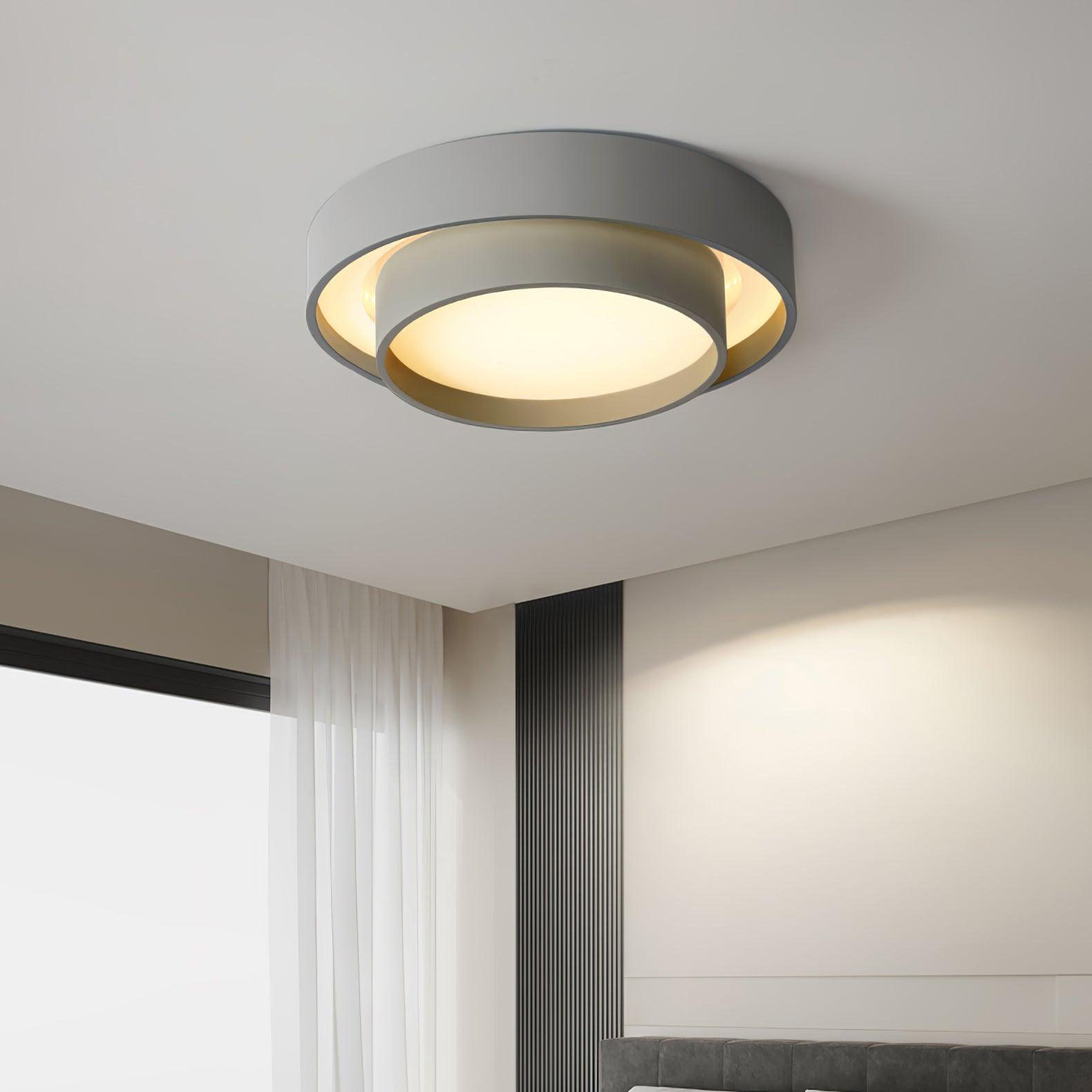 Luvano LED Deckenleuchte elegant flach modern
