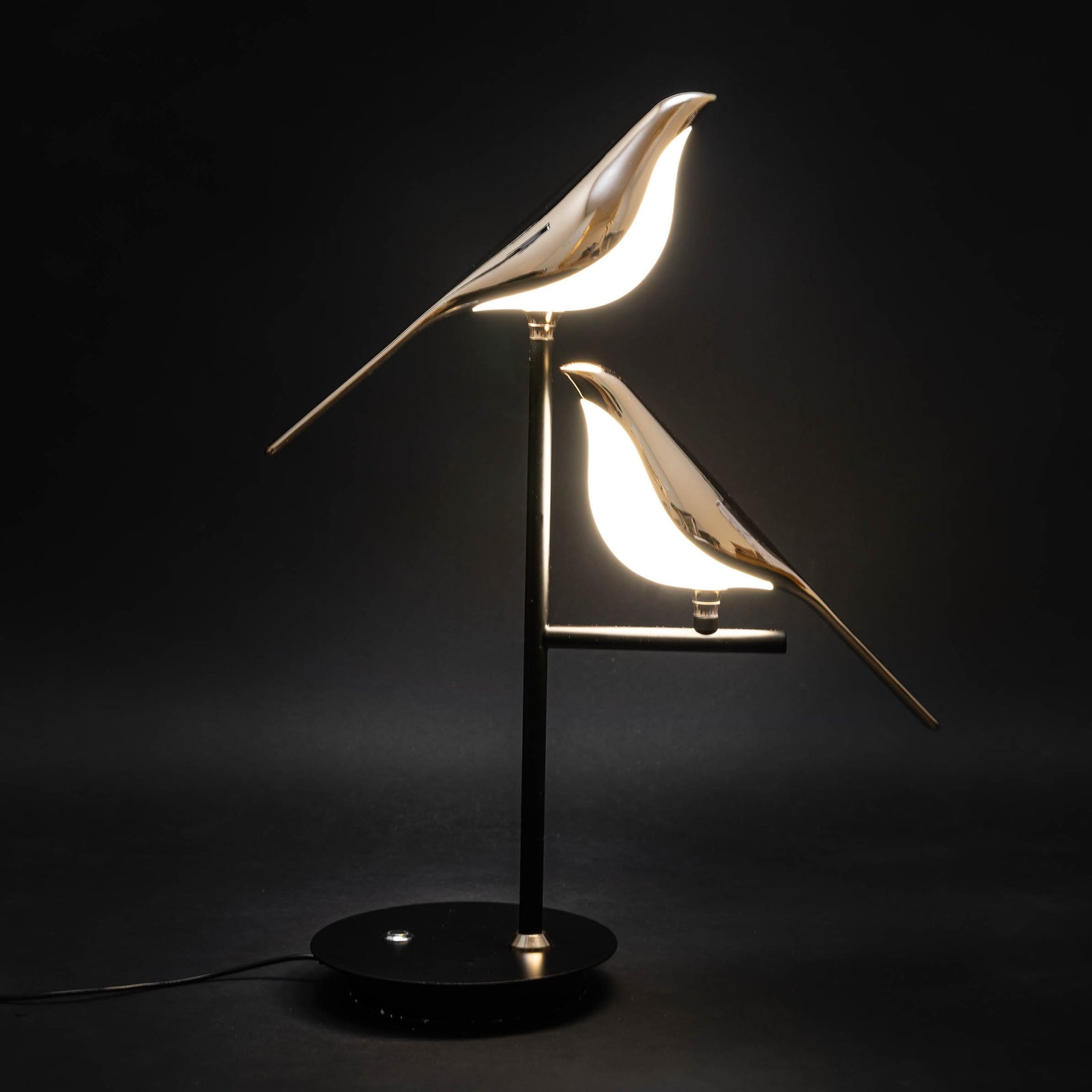 Luvano Wandleuchte Vogel gold LED Nordic