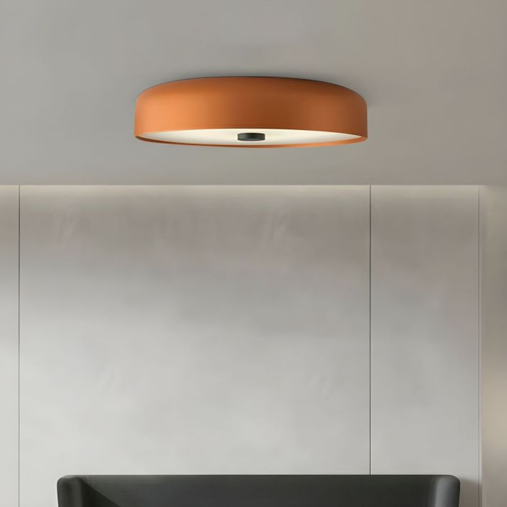 Luvano Deckenleuchte Retro Nordic LED flach