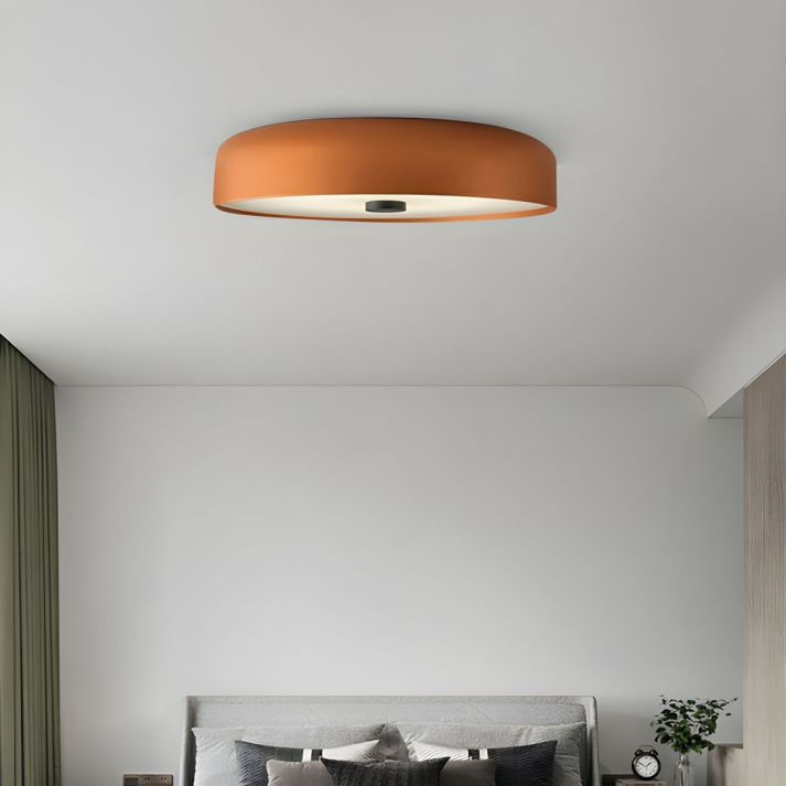 Luvano Deckenleuchte Retro Nordic LED flach