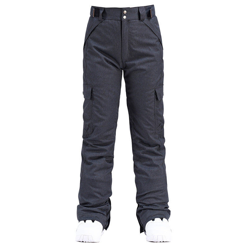Elegante, isolierte und wasserdichte Damen-Winter-Snowboard- und Ski-Latzhose
