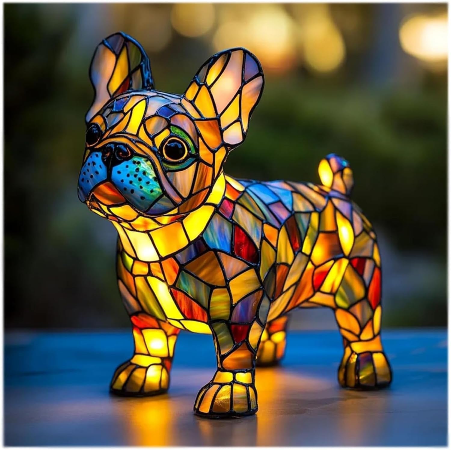 Luvano Tischleuchte Hund Figur Akzentlicht