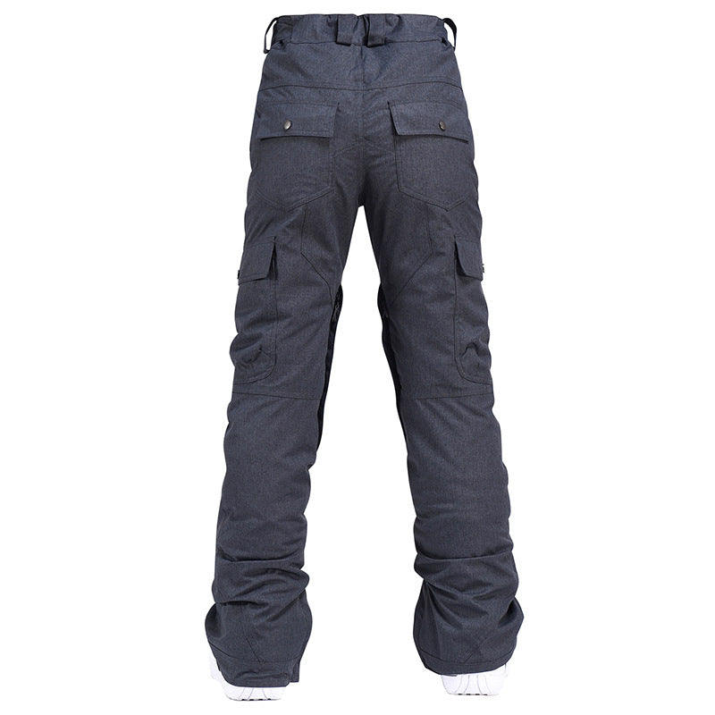 Elegante, isolierte und wasserdichte Damen-Winter-Snowboard- und Ski-Latzhose