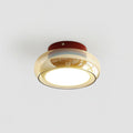 Luvano June Deckenleuchte Retro Glas LED