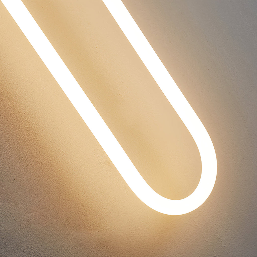 Luvano LED Wandleuchte Messing schwarz minimal