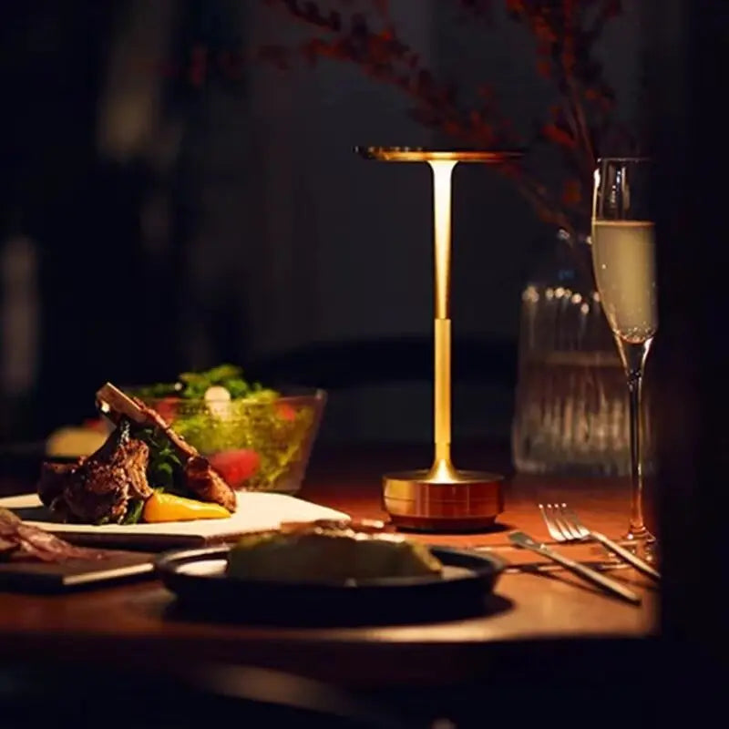 Luvano Tischleuchte Touch Akku dimmbar LED