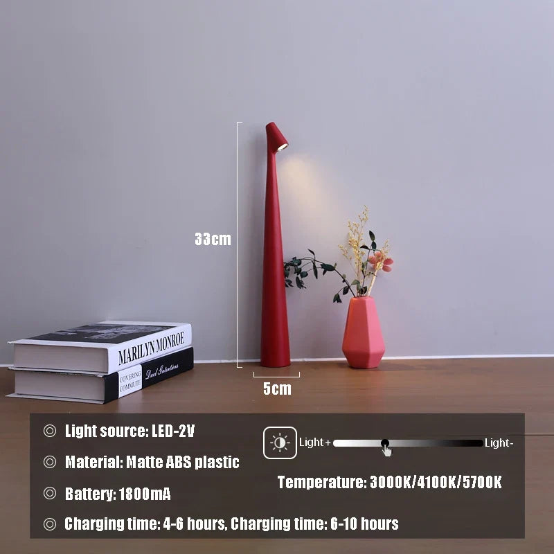 Luvano Glowora LED Tischleuchte Akku Touch dimmbar