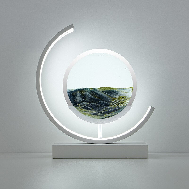 Luvano Tischleuchte Treibsand LED Deko