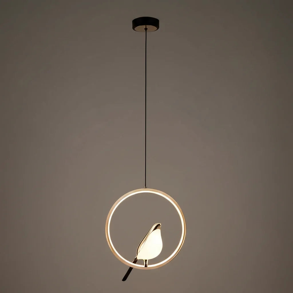 Luvano Magpie LED Pendelleuchte Vogel Nordic