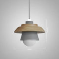 Luvano Pendelleuchte Holz Macaron bunt Nordic